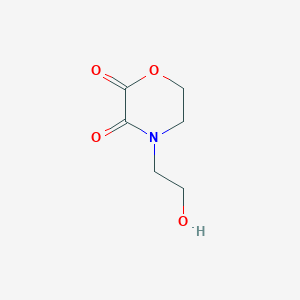 4-(2-Hydroxyethyl)morpholine-2,3-dione