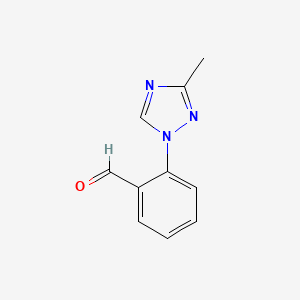 2-(3-Methyl-1,2,4-triazol-1-yl)-benzaldehyde