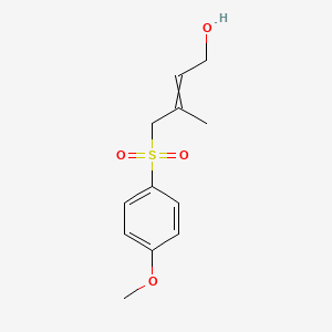 1-(p-Methoxyphenylsulfonyl)-2-methyl-4-hydroxy-but-2-ene