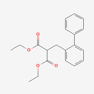 B8489384 Diethyl [([1,1'-biphenyl]-2-yl)methyl]propanedioate CAS No. 78383-16-1