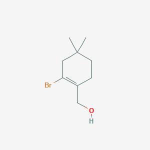 (2-Bromo-4,4-dimethylcyclohex-1-enyl)methanol