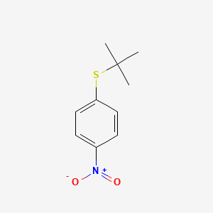 4-(t-Butylmercapto)nitrobenzene