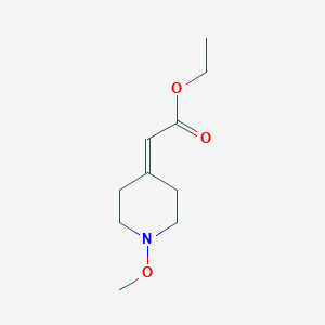 (1-Methoxypiperidin-4-ylidene)acetic acid ethyl ester