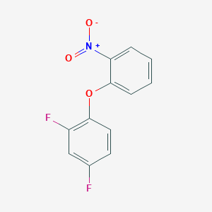 molecular formula C12H7F2NO3 B8489642 2-(2,4-Difluorophenoxy)-1-nitrobenzene 