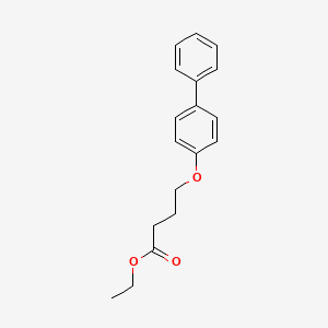 Ethyl 4-[([1,1'-biphenyl]-4-yl)oxy]butanoate