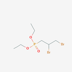 Diethyl (2,3-dibromopropyl)phosphonate