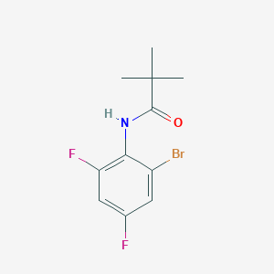 N-(2-Bromo-4,6-difluorophenyl)pivalamide