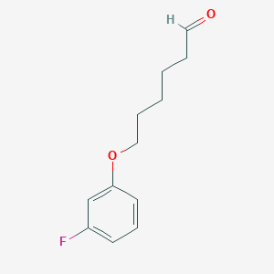 6-(3-Fluorophenoxy)hexanal