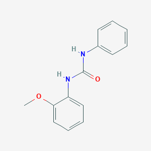 molecular formula C14H14N2O2 B084898 Carbanilide, 2-methoxy- CAS No. 13142-82-0