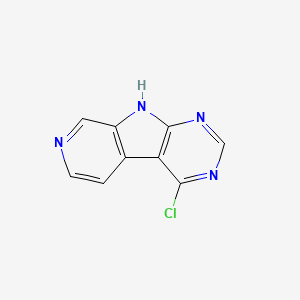 4-Chloro-9H-pyrido[4',3':4,5]pyrrolo[2,3-d]pyrimidine