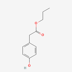 molecular formula C11H14O3 B8489871 n-Propyl 4-hydroxyphenylacetate 