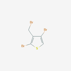 2,4-Dibromo-3-(bromomethyl)thiophene