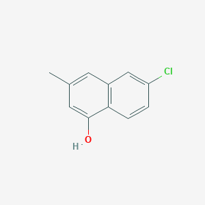6-Chloro-3-methylnaphthalen-1-ol