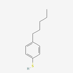 molecular formula C11H16S B8490061 4-Pentylbenzenethiol CAS No. 4527-46-2