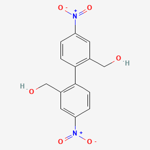 (4,4'-Dinitro-[1,1'-biphenyl]-2,2'-diyl)dimethanol
