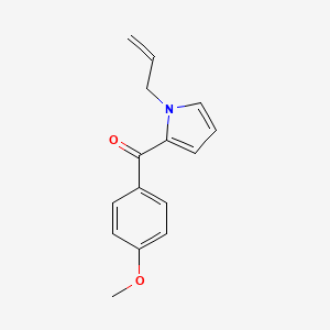 (4-Methoxyphenyl)[1-(prop-2-en-1-yl)-1H-pyrrol-2-yl]methanone