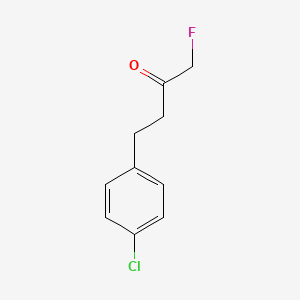 4-(4-Chloro-phenyl)-1-fluoro-butan-2-one