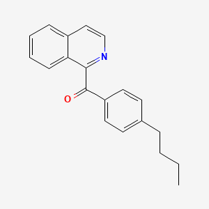 B8490483 (4-Butylphenyl)(isoquinolin-1-yl)methanone CAS No. 561290-54-8