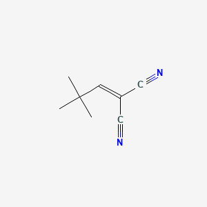 molecular formula C8H10N2 B8490497 Malononitrile, neopentylidene- CAS No. 22123-53-1