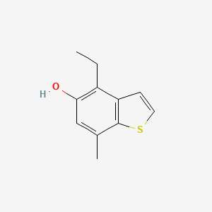 4-Ethyl-7-methyl-benzo[b]thiophen-5-ol
