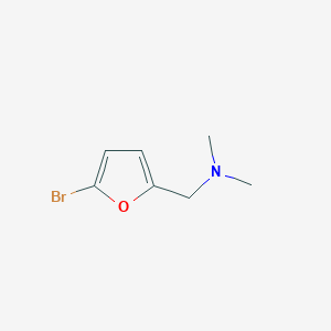 molecular formula C7H10BrNO B8490599 (5-Bromo-furan-2-ylmethyl)-dimethyl-amine 