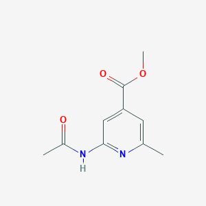 Methyl 2-acetamido-6-methylisonicotinate