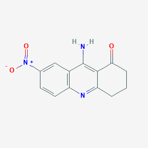 9-Amino-7-nitro-3,4-dihydro-1(2H)-acridone