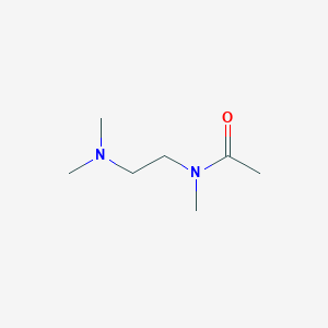 molecular formula C7H16N2O B8490800 N-Acetyl-N,N',N'-trimethylethylenediamine 