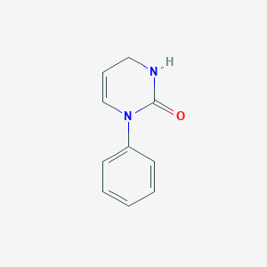 molecular formula C10H10N2O B8490869 1-phenyl-3,4-dihydropyrimidin-2(1H)-one 
