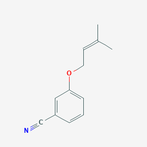 3-(3-Methyl-2-butenyloxy)-benzonitrile
