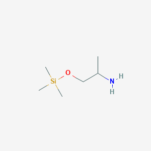 molecular formula C6H17NOSi B8491034 1-(Trimethylsilyloxy)propan-2-amine CAS No. 1282530-85-1