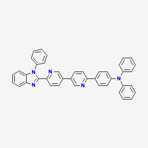 N,N-diphenyl-4-(6'-(1-phenyl-1H-benzo[d]imidazol-2-yl)-3,3'-bipyridin-6-yl)aniline
