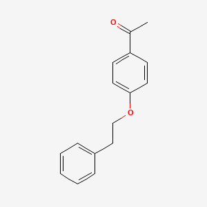 molecular formula C16H16O2 B8491157 4'-(Phenethyloxy)acetophenone CAS No. 18099-61-1