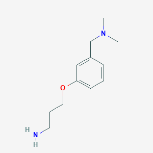 3-(3-Aminopropoxy)-N,N-dimethylbenzenemethanamine