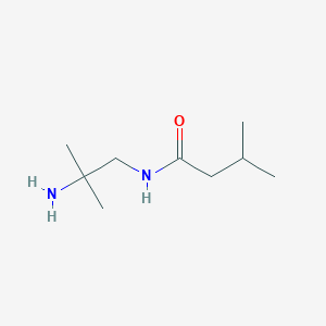 N-(2-amino-2-methylpropyl)-3-methylbutanamide