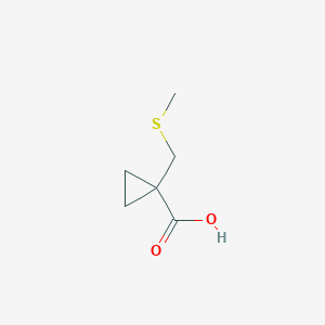 1-[(Methylsulfanyl)methyl]cyclopropane-1-carboxylic acid