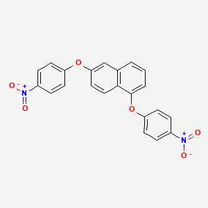 1,6-Bis(4-nitrophenoxy)naphthalene