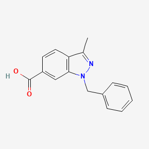 1-Benzyl-3-methyl-indazole-6-carboxylic acid