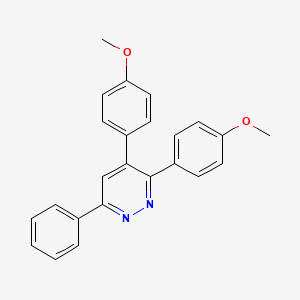 3,4-Bis(4-methoxyphenyl)-6-phenylpyridazine