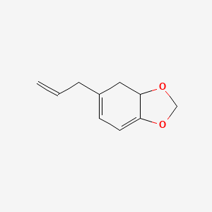molecular formula C10H12O2 B8491324 5-(Prop-2-en-1-yl)-3a,4-dihydro-2H-1,3-benzodioxole 