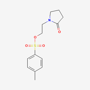 2-(2-Oxopyrrolidin-1-yl)ethyl 4-methylbenzenesulfonate