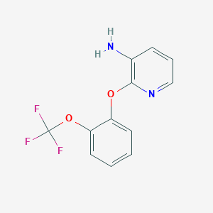 3-Pyridinamine, 2-[2-(trifluoromethoxy)phenoxy]-