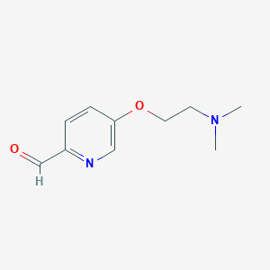 5-[2-(Dimethylamino)ethoxy]pyridine-2-carboxaldehyde