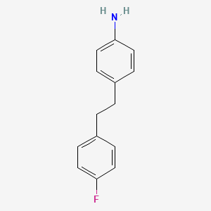4-[2-(4-Fluoro-phenyl)-ethyl]-phenylamine