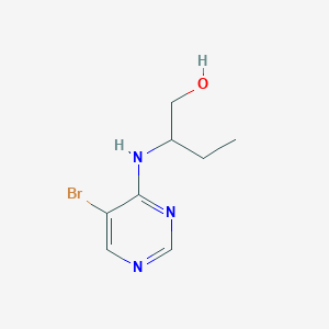2-[(5-Bromo-4-pyrimidinyl)amino]-1-butanol