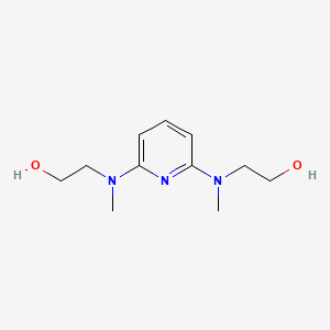 2-({6-[(2-Hydroxy-ethyl)-methyl-amino]-pyridin-2-yl}-methyl-amino)-ethanol