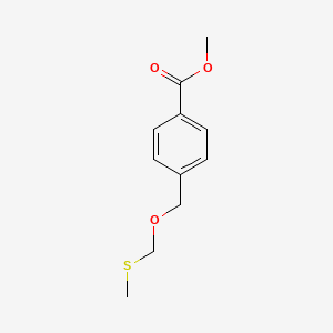 Methyl 4-{[(methylsulfanyl)methoxy]methyl}benzoate