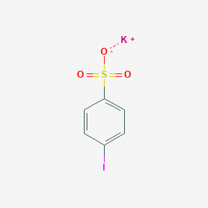 molecular formula C6H4IKO3S B084916 Potassium 4-iodobenzenesulfonate CAS No. 13035-63-7