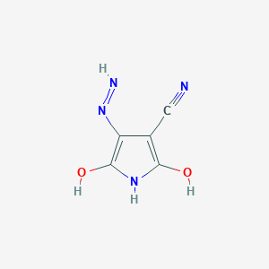 2-Cyano-3-hydrazinomaleimide