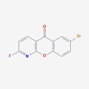 7-bromo-2-fluoro-5H-chromeno[2,3-b]pyridin-5-one